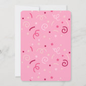 Kätzchen-Geburtstagsfeier Einladung (Rückseite)