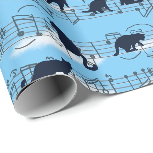 Kätzchen Geschenkpapier (Rolleneckpunkt)