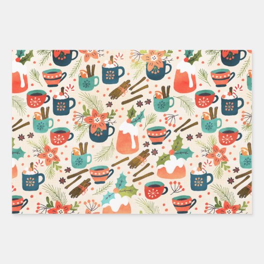 Kätzchen Geschenkpapier Set (Vorderseite 2)