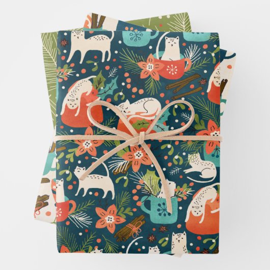 Kätzchen Geschenkpapier Set (Beispiel)