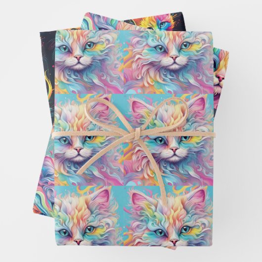 Kätzchen Geschenkpapier Set (Beispiel)