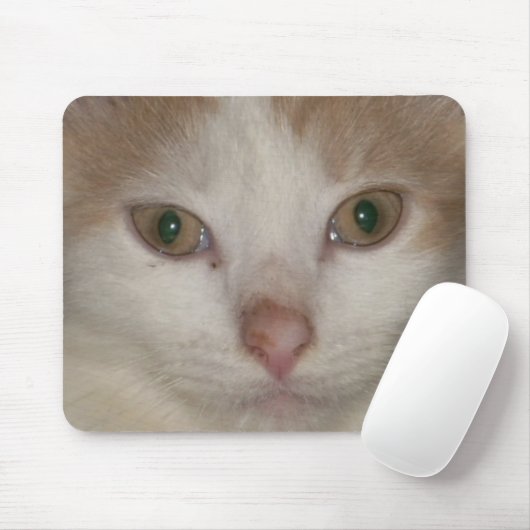 Kätzchen Gesicht 1 Mousepad (Mit Mouse)