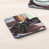 Kätzchen Getränkeuntersetzer (Linke Seite)