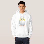 Kätzchen Hatching Yellow Chicken Hoodie (Vorne ganz)