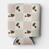 Kätzchen Hintergrund Dosenkühler (Vorderseite)