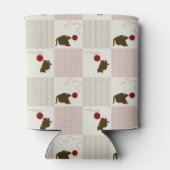 Kätzchen Hintergrund Dosenkühler (Rückseite)