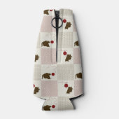 Kätzchen Hintergrund Flaschenkühler (Rückseite)