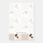 Kätzchen Hintergrund Post-it Klebezettel (Vorderseite)