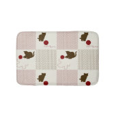 Kätzchen-Hintergründe Badematte (Vorderseite)