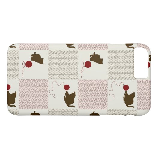 Kätzchen-Hintergründe Case-Mate iPhone Hülle (Rückseite (Horizontal))