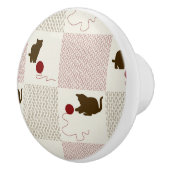 Kätzchen-Hintergründe Keramikknauf (Rechts)