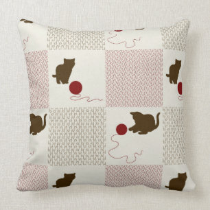 Kätzchen-Hintergründe Kissen