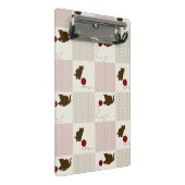 Kätzchen-Hintergründe Mini Klemmbrett (Schrägansicht)