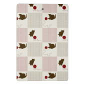 Kätzchen-Hintergründe Mini Klemmbrett (Rückseite)