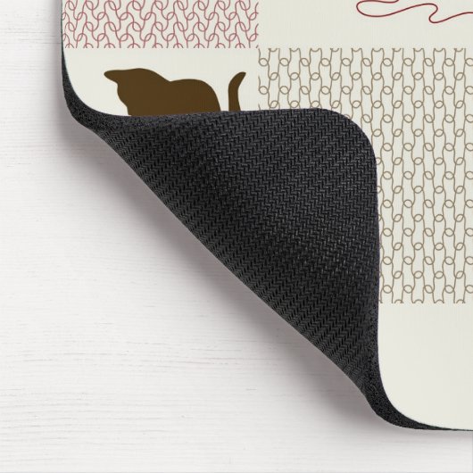 Kätzchen-Hintergründe Mousepad (Ecke)