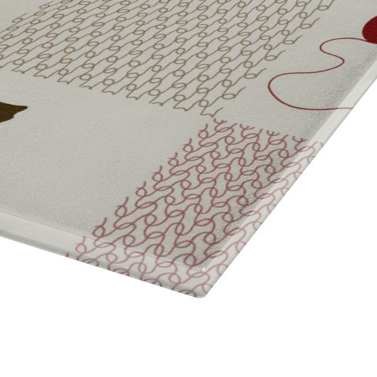 Kätzchen-Hintergründe Schneidebrett (Ecke)