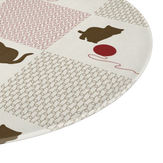 Kätzchen-Hintergründe Schneidebrett (Ecke)