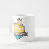 Kätzchen-HochschulWappen-Tasse Kaffeetasse (Vorderseite Links)