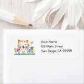 Kätzchen im Garten (Insitu)