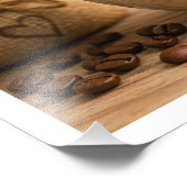 Kätzchen im Kaffeetassen-Anhänger Fotodruck (Ecke)