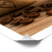 Kätzchen im Kaffeetassen-Anhänger Poster (Ecke)