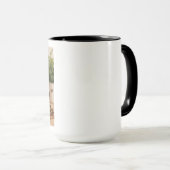 Kätzchen im Kaffeetassen-Anhänger Tasse (VorderseiteRechts)