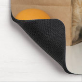 Kätzchen im Lebensmittelbeutel Mousepad (Ecke)