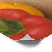 Kätzchen im Lebensmittelbeutel Poster (Ecke)