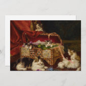 Kätzchen im Nähkorb | Jules Leroy (Vorne/Hinten)