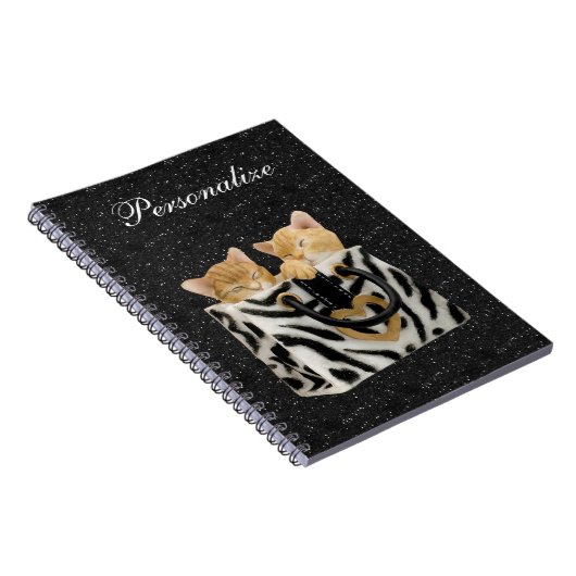 Kätzchen im notizblock (Rechte Seite)