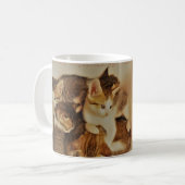 Kätzchen im Originalfoto Kaffeetasse (Vorderseite Links)