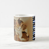 Kätzchen im Originalfoto Kaffeetasse (Mittel)