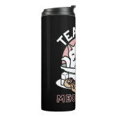 Kätzchen im Pokal knuddeln - Adorable Tea Time Thermosbecher (Nach links gedreht)