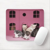 Kätzchen im Puppenhaus Mousepad (Mit Mouse)