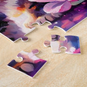 Kätzchen im Schmetterlingswaldabenteuer Puzzle (Seite)