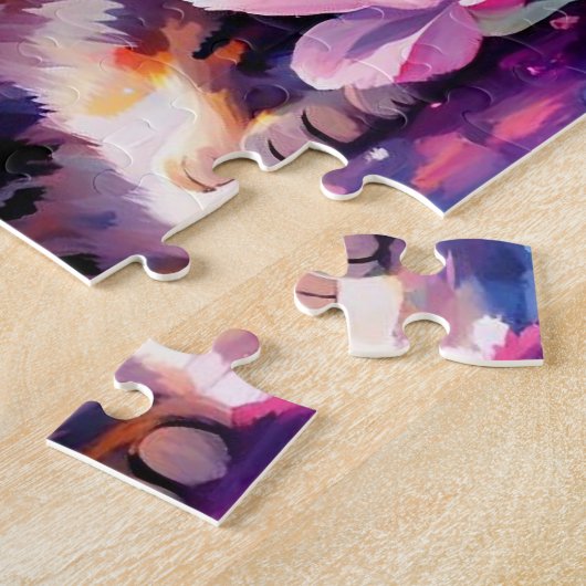 Kätzchen im Schmetterlingswaldabenteuer Puzzle (Seite)