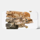 Kätzchen im Spiel Case-Mate iPhone Hülle (Rückseite (Horizontal))