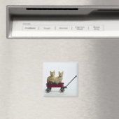 Kätzchen im Wagen Magnet (In Situ (Geschirrspüler))