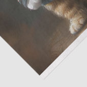 Kätzchen in Anzügen auf Bühne Decoupage Seidenpapier (Ausschnitt)