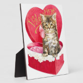 Kätzchen in Candy Box Fotoplatte (Seite)