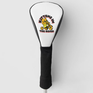 Kätzchen in der Haube Klassischer T - Shirt Golf Headcover