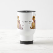 Kätzchen in der Liebe-Reise-Tasse Reisebecher (Mittel)