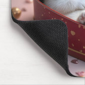 Kätzchen in der Schachtel Mousepad (Ecke)