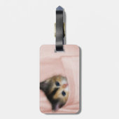 Kätzchen in der Tasche 2 Gepäckanhänger (Rückseite vertikal)