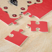 Kätzchen in einem Blume-Korb Puzzle (Seite)