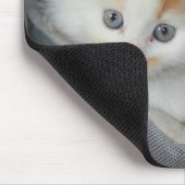 Kätzchen in einem Sneaker Mousepad (Ecke)