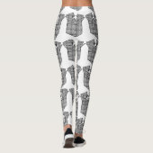Kätzchen in einer Box mit Thunder_Cove Leggings (Rückseite)