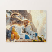 Kätzchen in Italien Puzzle (Horizontal)
