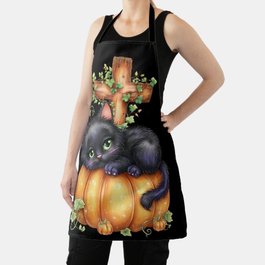 Kätzchen in Kürbiskröte Schürze (InSitu)