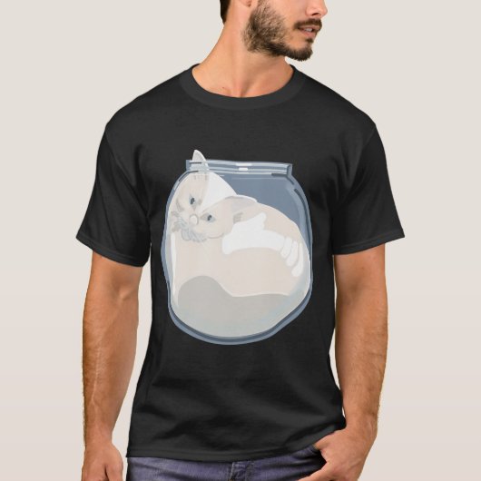 KÄTZCHEN IN RUHE T-Shirt (Vorderseite)